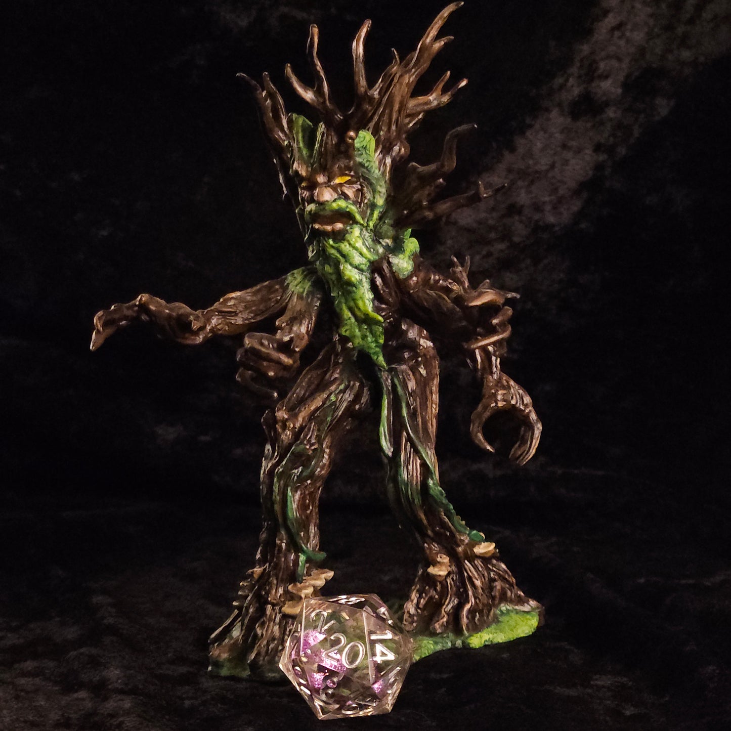 Treant Miniature: Dnd, D&D, TTRPG Artist Painted Tree Monster Model