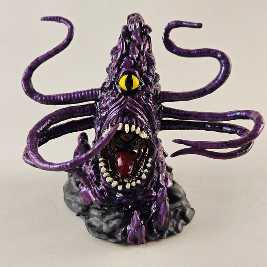Amethyst Purple Roper Miniature: Dnd, D&D, TTRPG Artist Painted Monster Model