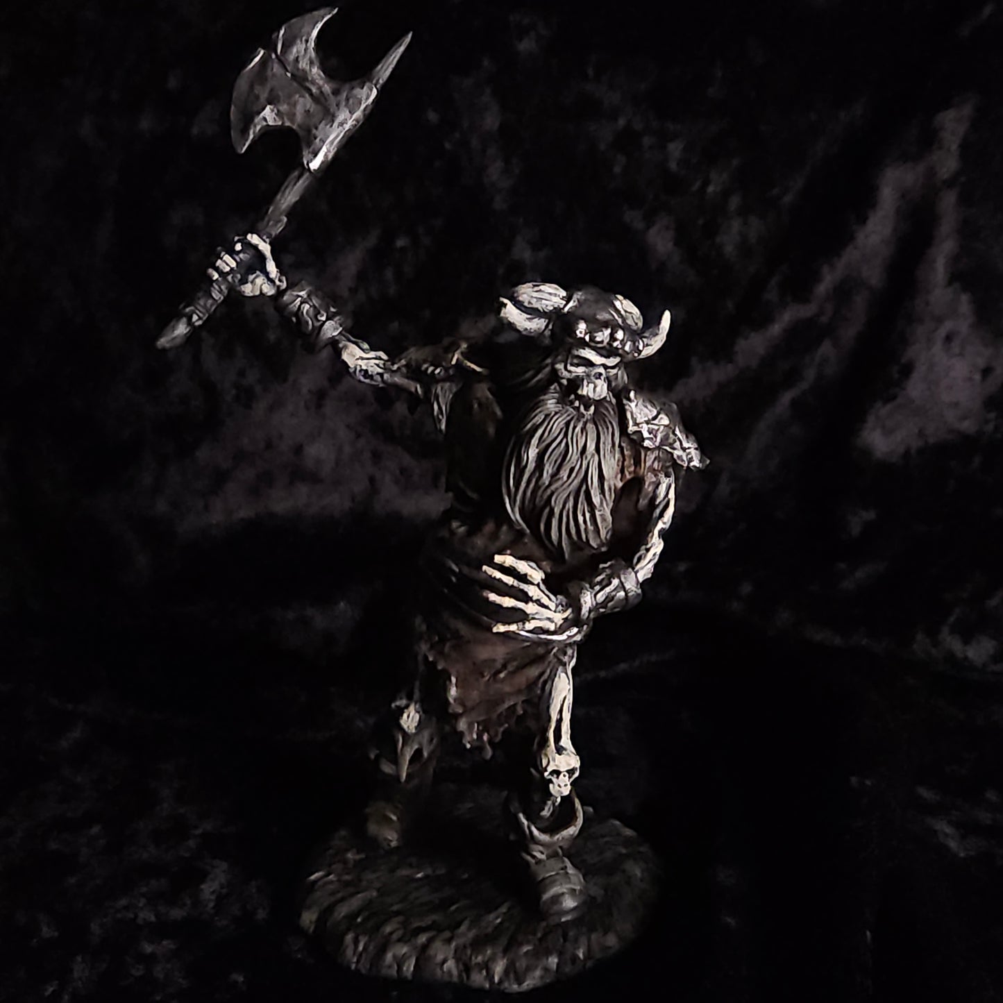 Frost Giant Skeleton Miniature: Dnd, D&D, TTRPG Artist Painted Gaming Model
