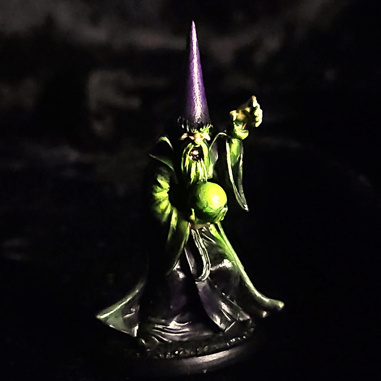 Evil Wizard Miniature: Dnd, D&D, TTRPG Artist Painted Gaming Model