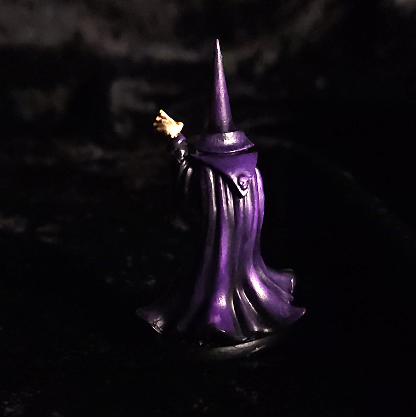 Evil Wizard Miniature: Dnd, D&D, TTRPG Artist Painted Gaming Model