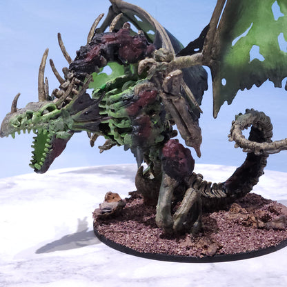 Dracolich Painted Miniature (D&D) | Rose and Shadow