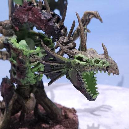 Dracolich Painted Miniature (D&D) | Rose and Shadow