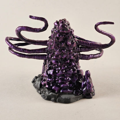Amethyst Purple Roper Miniature: Dnd, D&D, TTRPG Artist Painted Monster Model