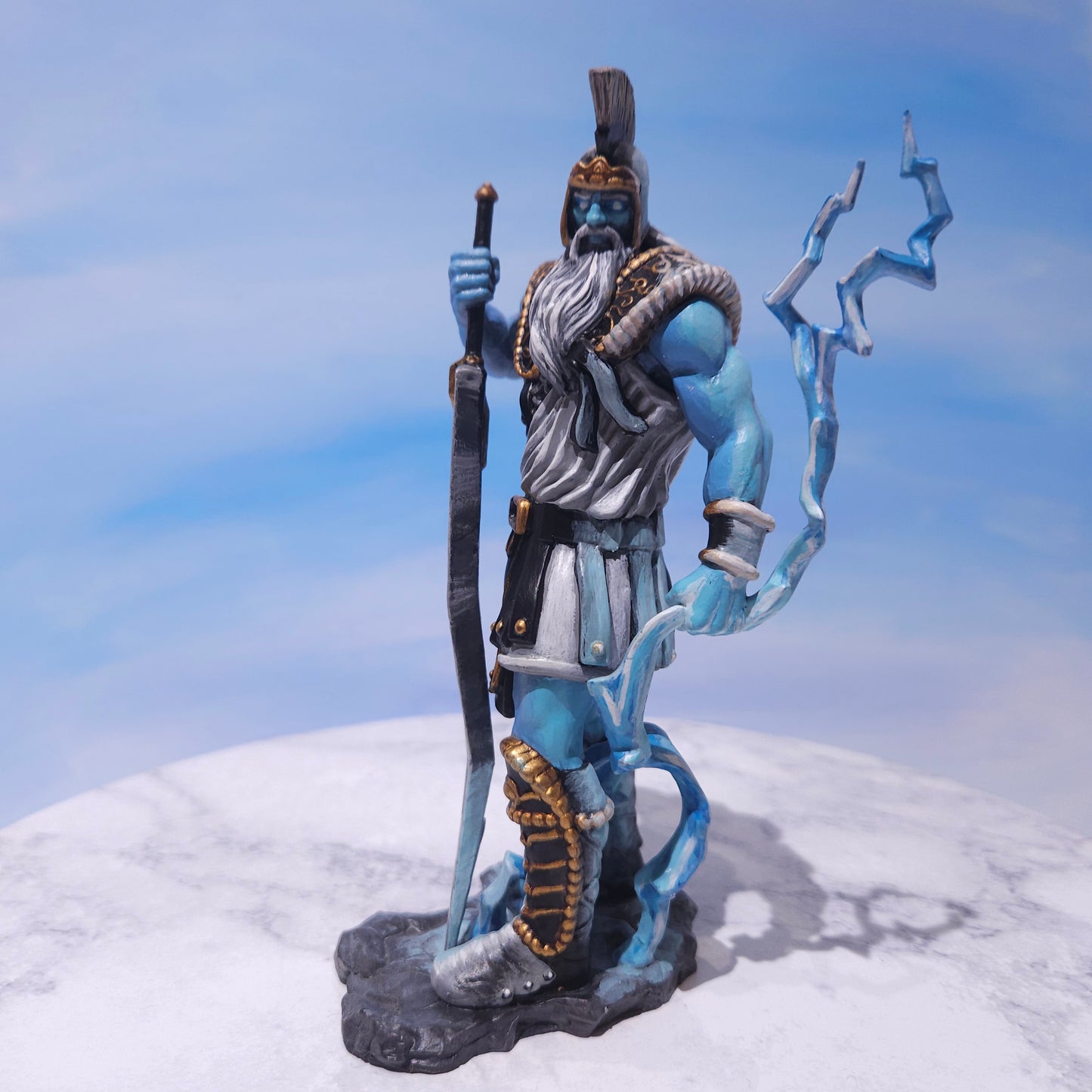 Storm Giant Miniature: Dnd, D&D, TTRPG Artist Painted Gaming Model