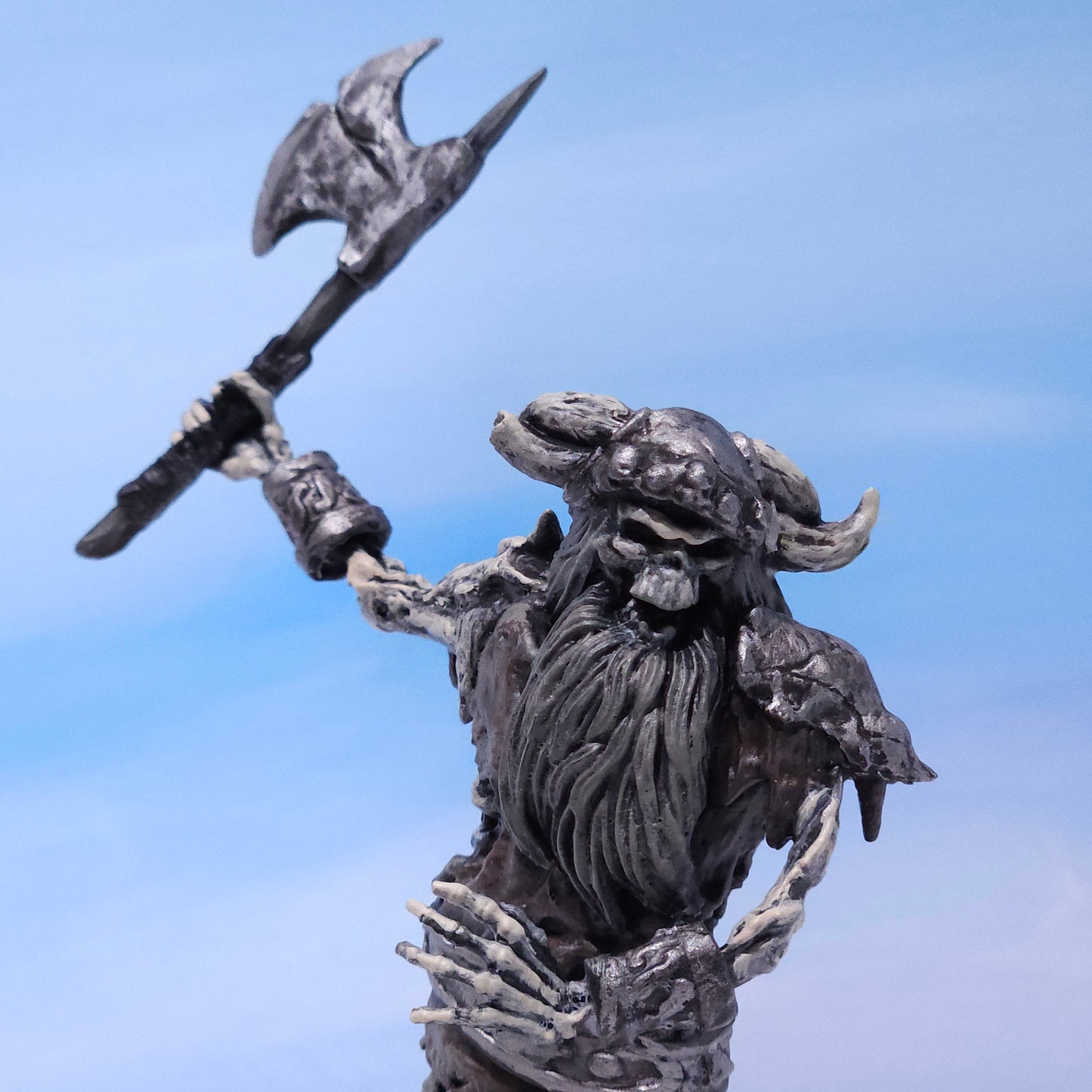 Frost Giant Skeleton Miniature: Dnd, D&D, TTRPG Artist Painted Gaming Model