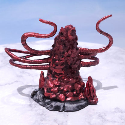 Ruby Red Roper Miniature: Dnd, D&D, TTRPG Artist Painted Monster Model