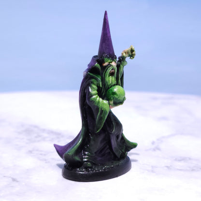 Evil Wizard Painted Miniature (D&D) | Rose and Shadow