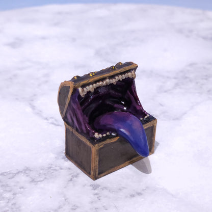 Mimic Miniature: Dnd, D&D, TTRPG Artist Painted Mimic Monster Model