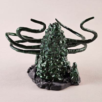 Emerald Green Roper Miniature: Dnd, D&D, TTRPG Artist Painted Monster Model