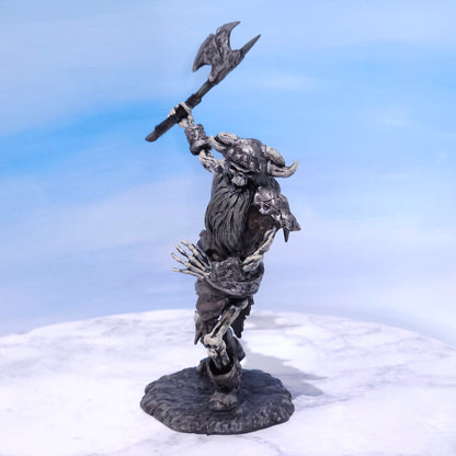 Frost Giant Skeleton Miniature: Dnd, D&D, TTRPG Artist Painted Gaming Model