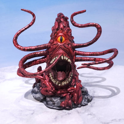 Ruby Red Roper Miniature: Dnd, D&D, TTRPG Artist Painted Monster Model