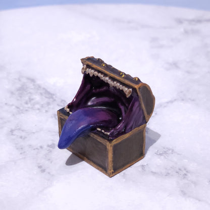 Mimic Miniature: Dnd, D&D, TTRPG Artist Painted Mimic Monster Model