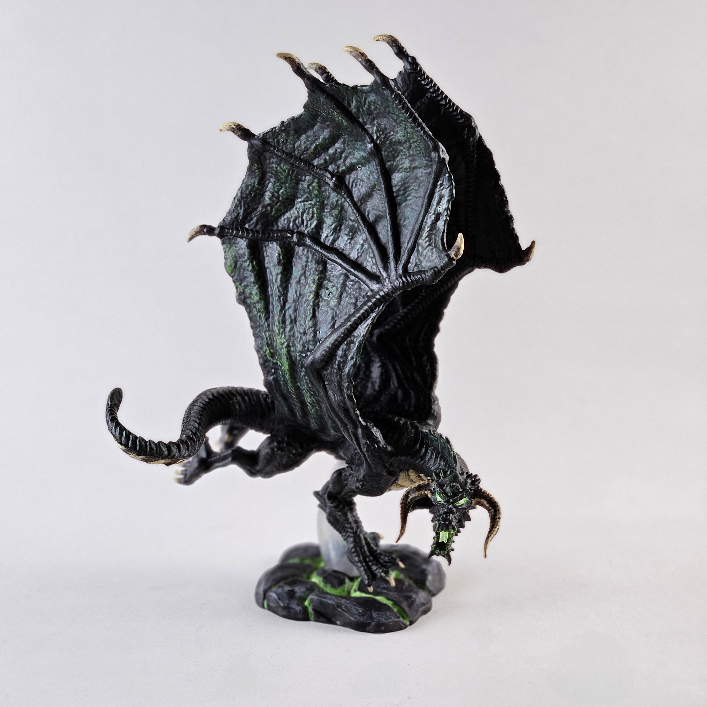 Black Dragon Miniature – Lord Of The Print – D&D Dungeons And Dragons RPG