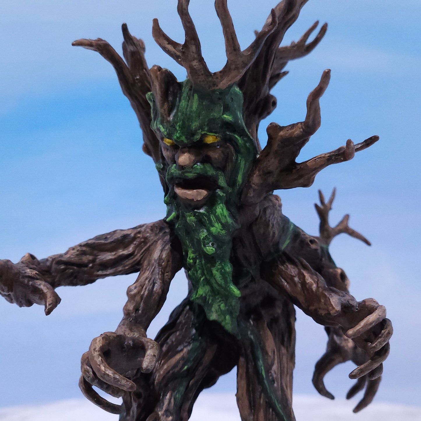 Treant Miniature: Dnd, D&D, TTRPG Artist Painted Tree Monster Model
