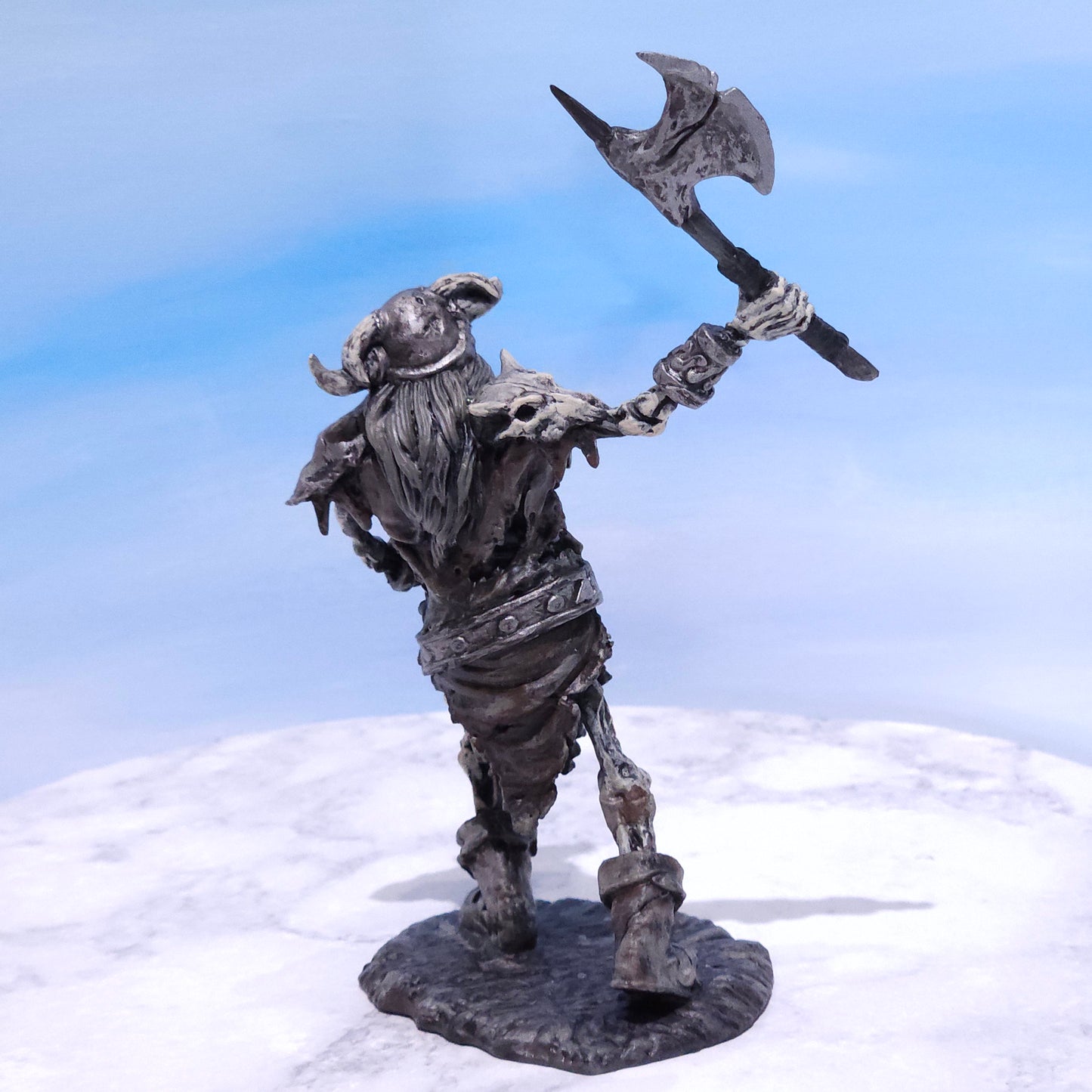 Frost Giant Skeleton Miniature: Dnd, D&D, TTRPG Artist Painted Gaming Model
