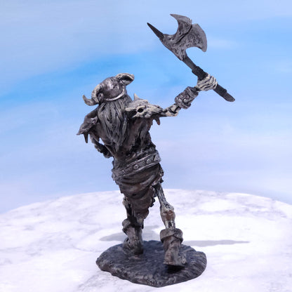 Frost Giant Skeleton Miniature: Dnd, D&D, TTRPG Artist Painted Gaming Model