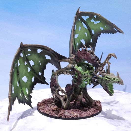 Dracolich Painted Miniature (D&D) | Rose and Shadow